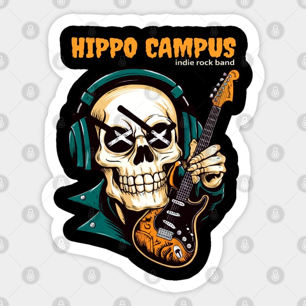 hippo campus Sticker by mid century icons